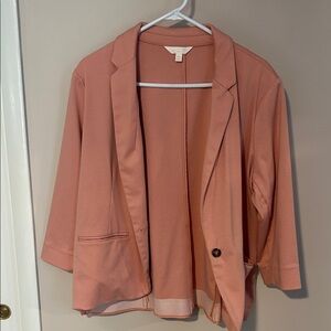 LC Lauren Conrad Peach Blazer